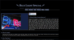 Desktop Screenshot of bluelightspecialblues.com