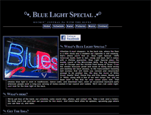 Tablet Screenshot of bluelightspecialblues.com